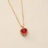 Wholesale Alloy Heart Copper Necklaces