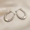 Wholesale 1 Pair Simple Style Geometric Titanium Steel Earrings