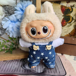 LBB-44 Star Overalls Set / Labubu is wearable in its first, second, and third generations.
