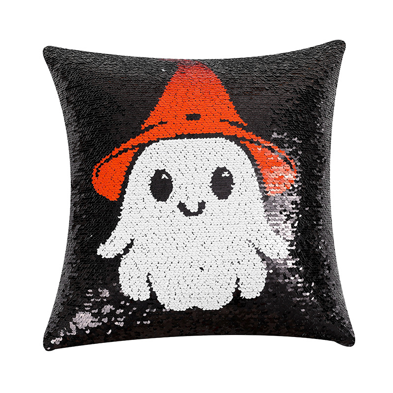 Wholesale Pillow Sequin Ghost Rrsible Pillow Cushion Cover Can Be Sofa Pillow Cover