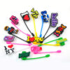 Wholesale Cute cartoon straw cap straw cover silicone dust plug