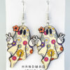 Wholesale Autumn Floral Ghost Bohemian Vintage Thanksgiving Earrings