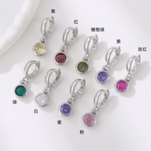 ACC0046 Silver Green Zircon
