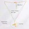 Wholesale Stainless Steel 18K Gold Plated Vintage Style Plating Inlay Bird Rhinestones Zircon Pendant Necklace