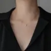 Wholesale Fashion Geometric Titanium Steel Plating Necklace 1 Piece