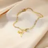 Wholesale Jewelry Modern Style Solid Color 304 Stainless Steel Anklet