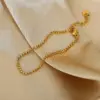 Wholesale PVD Coated Real Gold Plated Geometric 316 Stainless Steel Fashion Waterproof Non Tarnish Bracelets