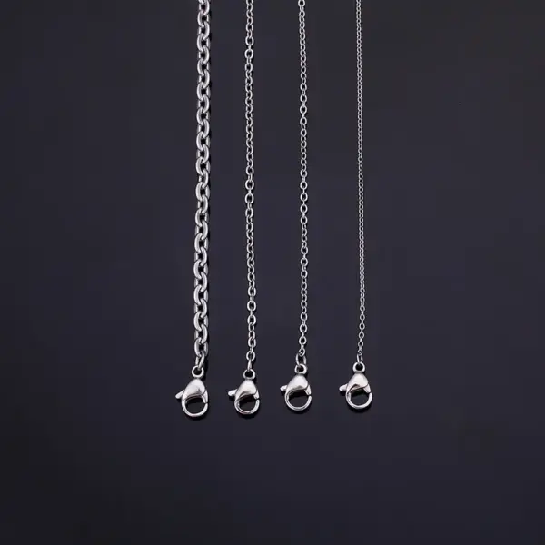 Wholesale Titanium Steel Fashion Geometric Necklace