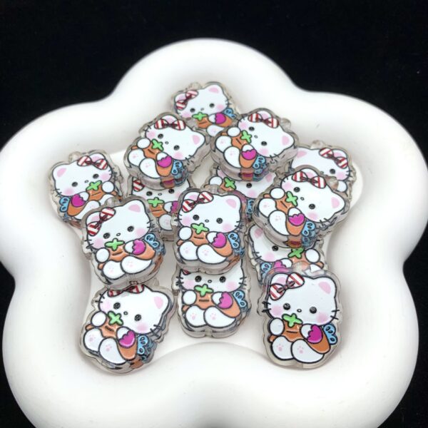 Wholesale Cartoon cute double-sided acrylic bead