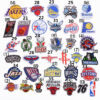 Wholesale Junle Basketball Team logo Embroidered Cloth Badge Clothes Patch Team logo NBA Embroidered Badge Team logo