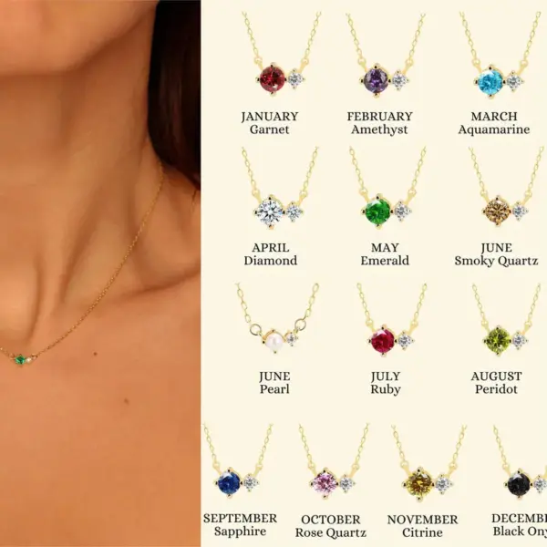 Wholesale Jewelry Retro Solid Color 201 Stainless Steel 304 Stainless Steel Zircon Zircon 18K Gold Plated Inlay Pendant Necklace