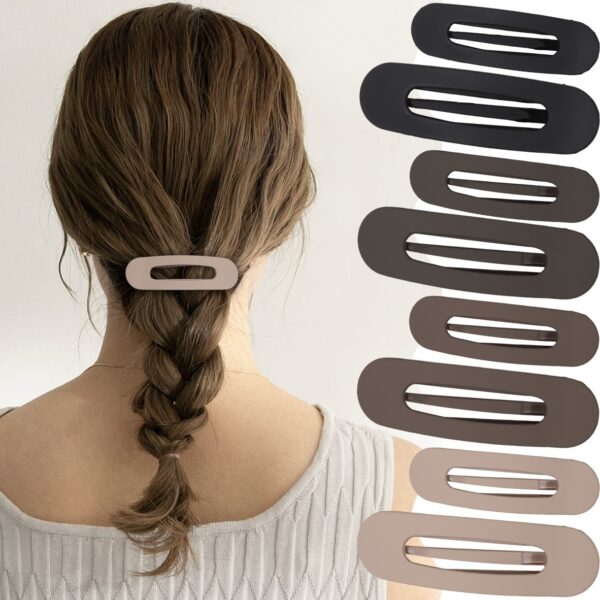 oly-c55cc8a4662059953e1a2ec3dd7b3ea6 Wholesale Duckbill Clip Advanced Sense Hollow Oval Hairpin