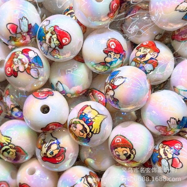 oly-c57bccb4020975e1495f301b2509269d Wholesale Christmas Print Series Beads OLY Exclusive