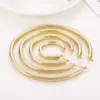Wholesale PVD Coated 18K Gold Plated Geometric Stainless Steel Fashion Waterproof Non Tarnish Earrings