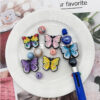 oly-c594763943d8c7fea29ab3a29a0e5a6d Wholesale Random 100pcs Flower Butterfly Beaded Children's Pendant Decoration