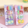 Wholesale Ice cream colorful eraser