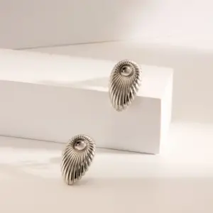 Oval Stripes-Steel Color