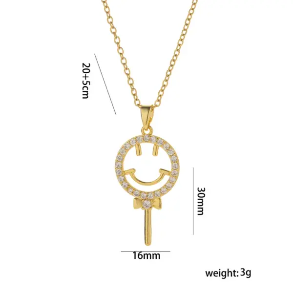 Wholesale PVD Coated Real Gold Plated 18K Gold Moon Rose Stainless Steel Vacation Classic Style Waterproof Non Tarnish Titanium Steel Pendant Necklace