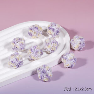 Gradient purple rose ball