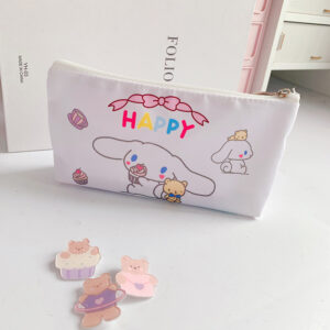 Yu Gui Dog Pencil Case with Different Patterns on Both Sides
