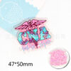 oly-c5e2d1ce64b4054eee6d9bb636955a5d Wholesale New Star quicksand cartoon small animal pencil bag jewelry acrylic pin cute DIY patch
