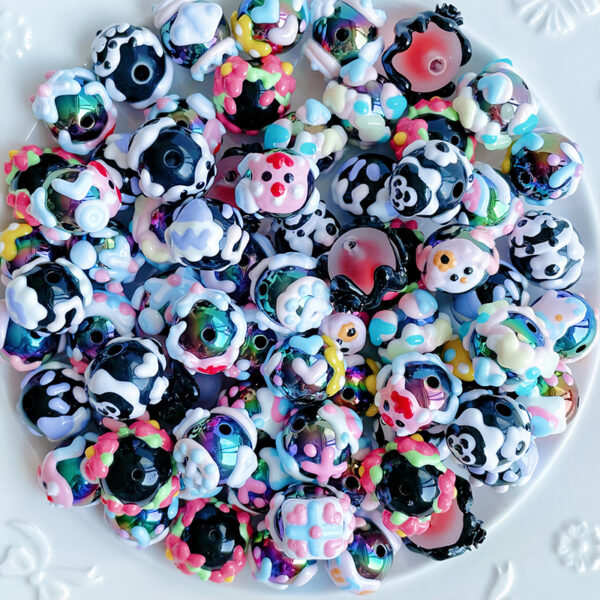 Wholesale Black mixed bead design
