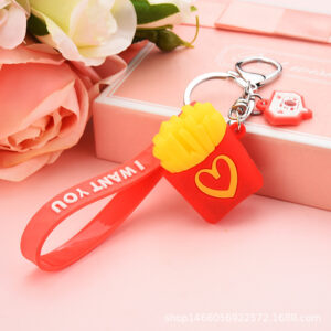 Fries [leather rope]] / Keychain