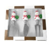 Wholesale Cute Christmas Snowman Stainless Steel Knife and Fork Meal