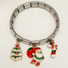 Wholesale Cherry Christmas Tree Ornament Bracelet