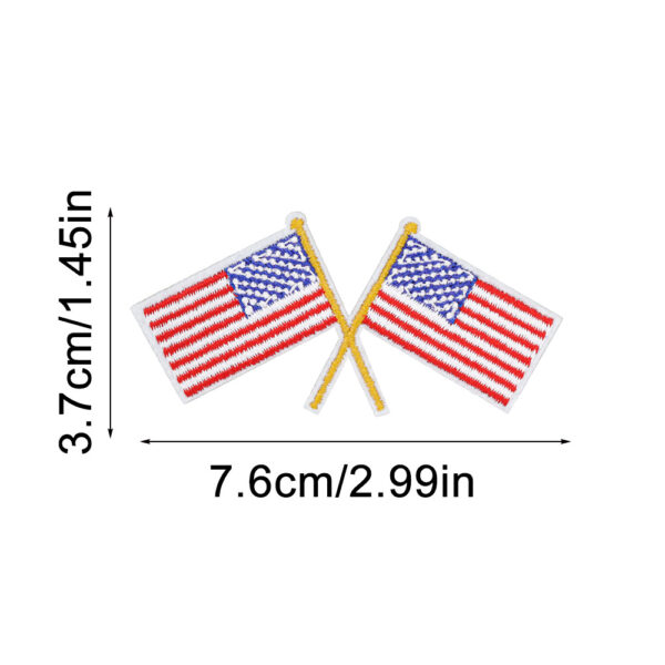 Wholesale Independence Day Embroidered Patch