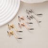 oly-c6426bd99138ccec637c6adf9bd5ad9a Wholesale Sier needle fashion ear jewelry fashion earrings French creative temperament long tail small fox earrings jewelry