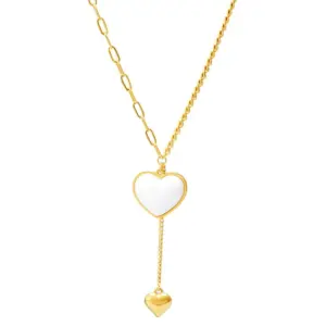 Pearl Heart Tassel Style