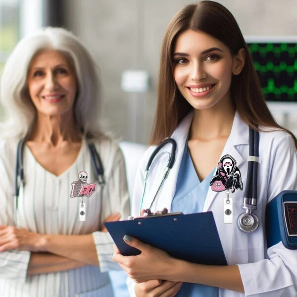 Wholesale Blackened Skeleton Medical Easy Pull Buckle