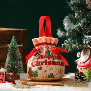 Christmas velvet candy bag-christmas party