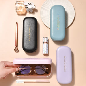 Wholesale Glasses Case Portable Creative Simple Retro Art Harajuku ins Girl Men's Anti-pressure and Anti-pressure Myopia Eye Case