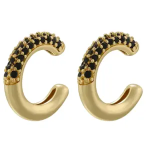 Golden Black Diamond 1 Pair