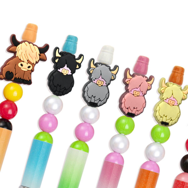 Wholesale Cartoon animal beaded pens