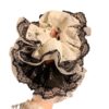 oly-c6709cdd0ae0aa86beaf1e393169c6f1 Wholesale Elegant French Style Lace Large Intestine Hair Ring Mori Style All-match Hair Ring Hair Rope Floral Leather Tendon Hair Aessories