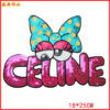 oly-c670e38eea7dc237a5784fc7658f3a88 Wholesale fashion clothing aessories beads embroidery English letters women's jewelry sequins cartoon cloth paste factory direct sply