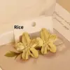 oly-c69b9d65e3ddbfa2bacfed2d3b1c28f4 Wholesale Smooth Surface Stainless Steel Earrings Cool Irregular Geometric Shape Earrings Jewelry Accessories For Women