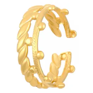 24 18K Real Gold Hemp Rope Z-386