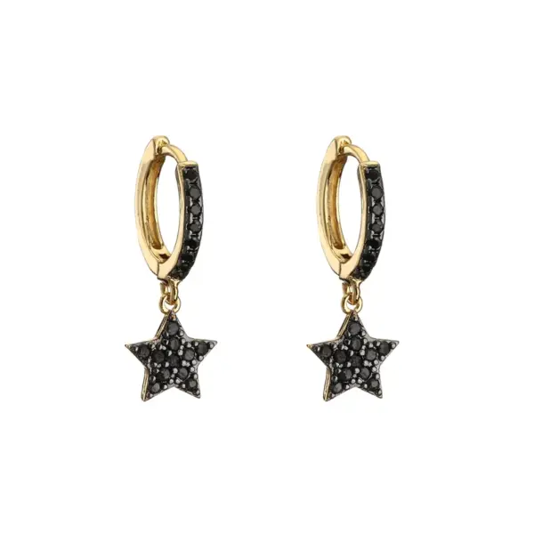 Wholesale Fashion Heart Plating Copper Zircon Copper Earrings