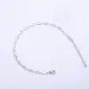 Wholesale 316L Stainless Steel Geometric Waterproof Non Tarnish Surgical Steel IG Style Simple Style Chain Bracelet Chain Necklace Anklet For Unisex