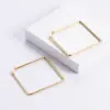Wholesale Simple Style Crown Plating Stainless Steel No Inlaid 18K Gold Plated Earrings