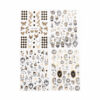 Wholesale Nail Art Stickers New Year's Countdown Glitter Adhesive Decals