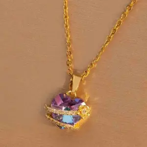 Little Peach Heart Plum Blossom - Purple Light