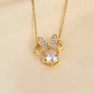 225-5 Necklace-Gold