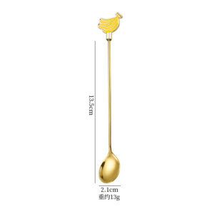 Banana spoon-gold