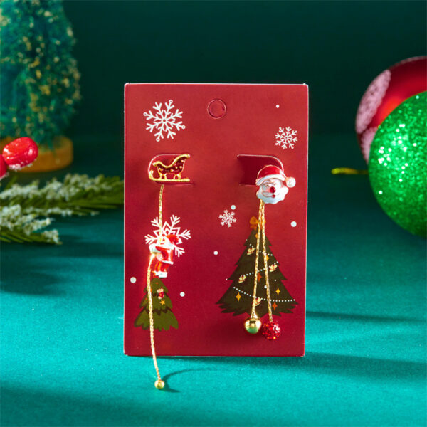 Wholesale Christmas Long Tassel Earrings