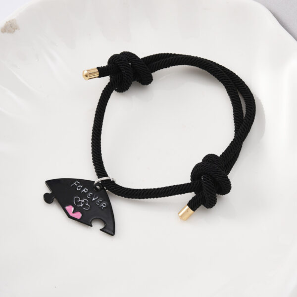 Wholesale Star, Moon and Sun Three-Piece Alloy Stitching Friendship Bracelet